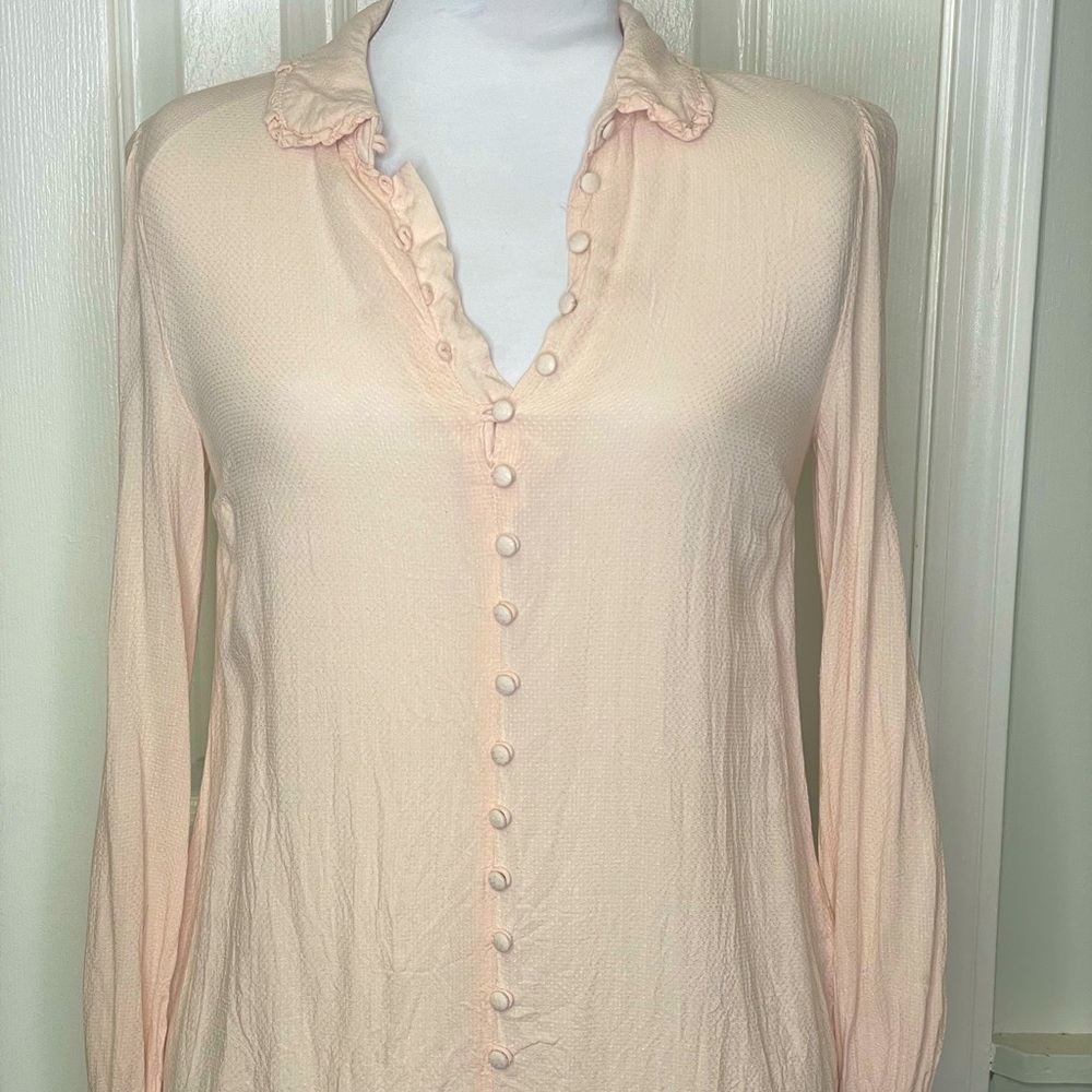Modcloth Button Down Blouse | Size Small - image 2